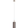 Lampadario a sospensione Eglo Selvino Ø10xH110 cm acciaio vetro rame