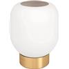 Eglo Lampada da tavolo Eglo Manzanares 1 luce Ø 14,5x18 cm Oro