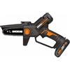 Potatore a batteria WG327E.9 Worx 20V 15 cm - solo corpo macchina