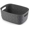 Cestino multiuso Softex basket grigio tg. S