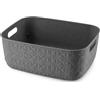 Cestino multiuso Softex basket grigio tg. M