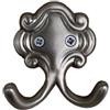 - Gancio appendino zama 75x60 mm nichel satinato semiopaco