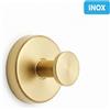 - Gancio a ventosa metallo Ø 6 cm oro
