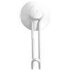 Gancio a ventosa abs Ø 5 cm bianco opaco