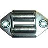 - Guidacinghia tapparelle orizzontale rulli ferro zincato 60x40 mm