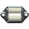 - Guidacinghia tapparelle orizzontale rulli ferro plastica 60x36 mm