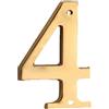 Numero civico acciaio 4