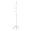 Appendiabiti piantana faggio h 175,5 cm bianco