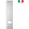 - Placca copriavvolgitore alluminio interasse 145 mm grigio argento