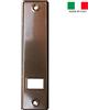 - Placca copriavvolgitore semincasso alluminio 165 mm x 8/10 m bronzo