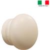- Pomolo mobili faggio laccato Ø 43 mm bianco