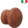 Pomolo mobili faggio tinto Ø 43 mm ciliegio