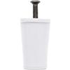 Tappi d`arresto tapparelle nylon conici set 4 pezzi Ø 40 mm bianco