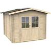 - Casetta da giardino in legno Madame sp 25 mm H207xL215xP249 cm