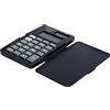 Q-Connect Calcolatrice tascabile Q-Connect a doppia alimentazione in ABS a 8 cifre con custodia - KF19062