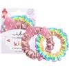 Invisibobble Kids, elastici per capelli per bambine in blu e rosa Sprunchie Slim Kids x3 - Scrunchies per capelli per bambini che non danneggiano i capelli delle bambine - non lasciano segni