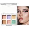 Generic correttore in polvere, correttore trucco,Kit palette di correttori per crema viso - Strumento cosmetico per trucco idratante a lunga durata per acquisti, appuntamenti, feste, uscite serali, uso quotid