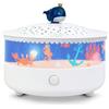 Trousselier - Luce notturna Bebe Musicale e Luminosa Oceano - Luce Notturna Rilevatore di Pianto Bambino Proiettore Stella Ricaricabile USB - Musica La Bella al Legno Dormire - 14 cm