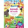 Edizioni del Borgo Animali del mondo. Giochi, attività e sticker per imparare divertendosi. Mini sticker. Ediz. a colori