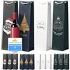 TK Gruppe Timo Klingler 12x XXL Bottiglie Natale Borse Regalo Vino Tote e Borsa Vino