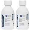 President KIT 2 COLLUTORIO WHITE ad azione sbiancante professionale. Denti più bianchi, efficace azione antibatterica, antiplacca e antitartaro. Gusto menta, rinfrescante antialitosi. 2X200ml