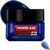 L'Oréal Paris men expert L'Oréal Men Expert Power Age Gel rivitalizzante di notte per gli uomini Anti-Età e Anti-Rughe, potenziato con acido ialuronico