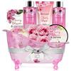 BODY & EARTH Cofanetto Regalo Donna - 8 Pezzi Regalo Donna Compleanno