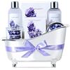 BODY & EARTH Set Regalo da Donn Lavanda Profumo7 Pezzi