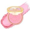Oulac Blush Satinato, Pink Blush Polvere Idratante e Nutriente, Blusher Viso Make-up, Lunga durata Resistente ad Acqua Sudore, Vegan & Cruelty-Free, ST07 Pink Poppy
