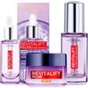 L'Oreal Paris L'Oréal Paris Revitalift Filler Siero Antirughe Idratante con Acido Ialuronico 30ml + Crema Giorno Trattamento Rivolumizzante Anti-Rughe SPF50 50ml + Siero Contorno Occhi Antirughe con Caffeina 20ml