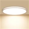 OUILA Ø22CM Plafoniera LED Soffitto, 18W 4000K Lampada da Soffitto Moderna