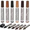 ACWOO Kit di Riparazione Mobili in Legno, 13 Pezzi Pennarello per Legno con Bastoncini di Cera, Stucchi per Legno con Temperino, Riparare per Riparare Crepe, Fori, Graffi, Parquet, Mobili