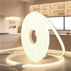 BRIMETI Striscia COB LED Luce 220V 10M Bianco Naturale 4000K Impermeabile IP65 LED Neon Nastro Alta Luminosità 320LED/m Flessibile Tagliabile Luce per Esterno Interno Giardino Cucina Feste Decorazione
