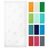 ZOLLNER Telo mare 100x200 cm - asciugamano da spiaggia delicato sulla pelle e super assorbente - lavabile fino a 60°C - 100% cotone - bianco con design con animali marini - certificato Oeko Tex (R)