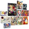 Giallobus - Set 10 quadri Multi pannello - Vassily Kandinsky - Kandinsky 1 - Legno Mdf - - 2 x 42x29,7cm - 4 x 29,7x21cm - 4 x 21x14,85cm - - Pronti da appendere - Quadri moderni per la casa