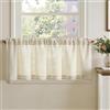 TOPICK Tendine per finestre in lino 150L x 40A cm colore Beige 1 pezzi