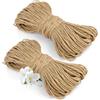 vsshe corda di canapa naturale, Corda Sisal per Tiragraffi per Gatti da 2mm *270m, Cordas Decorativa, Spago per Giardinaggio, Cordas Tiragraffi per Gatti, Cordas Bricolage,per Artistico,Giardinaggio