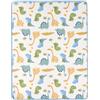 PERLETTI Traversine Letto Bambino Neonato Impermeabili - Traversa Salvaletto Telo Lavabile Resistente - Traverse Bambini Riutilizzabili Versatili Morbide con Disegni (Azzurro, 70x90 cm)
