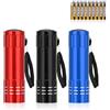flintronic 3 Pezzi LED Mini Torcia Elettrica, Torcia per Bambini, Torcia Portatile Set, Torcia Led Piccola, per Festa, Campeggio, Emergenza (Batterie Incluse)[Classe di Efficienza Energetica A]