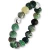GD GOOD.designs Anti-stress Anello con Perle di Pietra Naturale - Elastico Sfaccettato per Donne