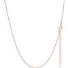 FaithHeart Collana Uomo Donna, Catenina Serpente Tonda,Larga 1mm Lunga 70cm, 316L Acciaio Inossidabile, Impermeabile di Alta Qualità, Gioielli da Regalo