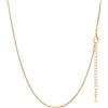 FaithHeart Collana Uomo Donna, Catenina Serpente Tonda,Larga 1,2mm Lunga 40cm, 316L Acciaio Inossidabile, Impermeabile di Alta Qualità, Gioielli da Regalo