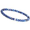 GD GOOD.designs Bracciale in Lapislazzuli per Donna con Pietre Naturali Autentiche e Perla in Argento 925 - Bracciale di Pietre Preziose con Perle di Pietra Naturale da 4 mm