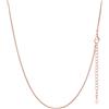 FaithHeart Collana Uomo Donna, Catenina Serpente Tonda,Larga 1,2mm Lunga 45cm, 316L Acciaio Inossidabile, Impermeabile di Alta Qualità, Gioielli da Regalo