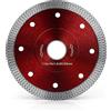 Flintronic Disco da Taglio Diamantato, Disco Diamantato, 1pz*115mm(rosso）