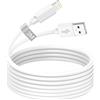 Poutek iPhone Cavo Originale Apple Certificato MFi 3 Metri Lightning USB, Caricatore Lungo per iPhone 14 13 12 11 Pro Max/X/XS/XR/8/7/6/SE/iPad