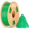 DEEPLEE Filamento PETG Rapido 1.75 mm, Bobina da 1 kg Verde, Alta Resistenza agli Urti, Stampa Fino a 638 mm/s per Stampanti 3D FDM
