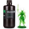 ELEGOO Resina Lavabile in Acqua 2.0 per Stampanti 3D, Resina Fotopolimerica Rapida UV 395-405 nm per Stampanti LCD/DLP/SLA, Basso Restringimento, Elevata Resistenza (Verde Traslucido, 1000g)