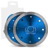 Flintronic Disco da Taglio Diamantato, Disco Diamantato, Cemento Glass Cutting Disc, per il Taglio di Porcellana, Ceramica Dura, Piastrelle, Marmo, Granito, Professionale Secco e Umido -Blu-2 * 125mm