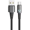 Aioneus Cavo USB Type-C 1.8M, Cavetto USB Cellulare C Ricarica Rapida Filo Caricatore USBC Nylon Caricabatterie Carica Cavo USB USB C Per Samsung Galaxy S25 S24 S23 S22 Ultra iPhone 16 15 Pro Max Pixel,Grigio